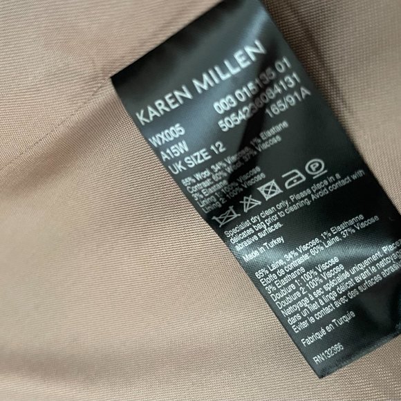 KAREN MILLEN Longline Tailored Waistcoat - Picture 8 of 15